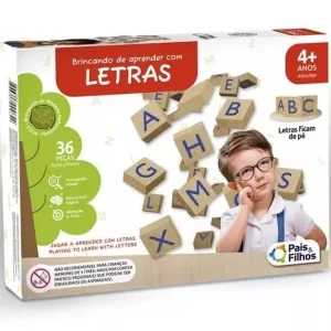 Letras  - Brincando de Aprender  - Pais e Filhos